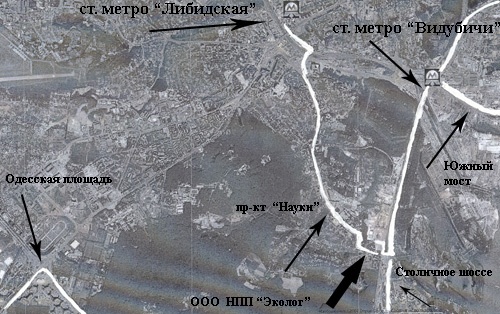 Карта НПП Эколог